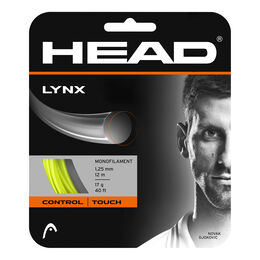 Cordages De Tennis HEAD Lynx 12m neon gelb